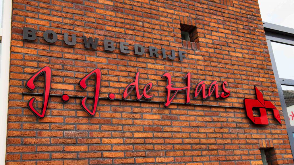 Bouwbedrijf J.J de Haas Logo